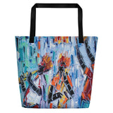 Joachim McMillan Black MO Jazz Beach Bag