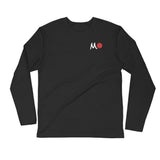 Joachim McMillan Black / S Sunny Long Sleeve Fitted Crew