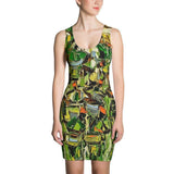Joachim McMillan XS Army Sublimation Cut & Sew Dress
