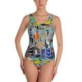 Joachim McMillan XS Regatta One-Piece Swimsuit